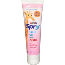 Gel gingii dinti xylitol copii bubble gum 60ml - SPRY