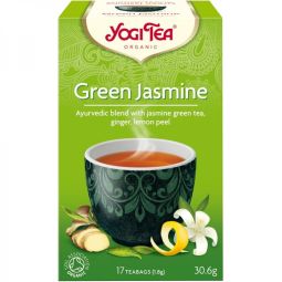 Ceai verde iasomie eco 17dz - YOGI TEA