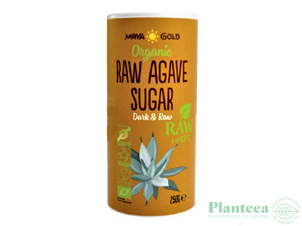 Zahar agave raw bio 300g - MAYA GOLD