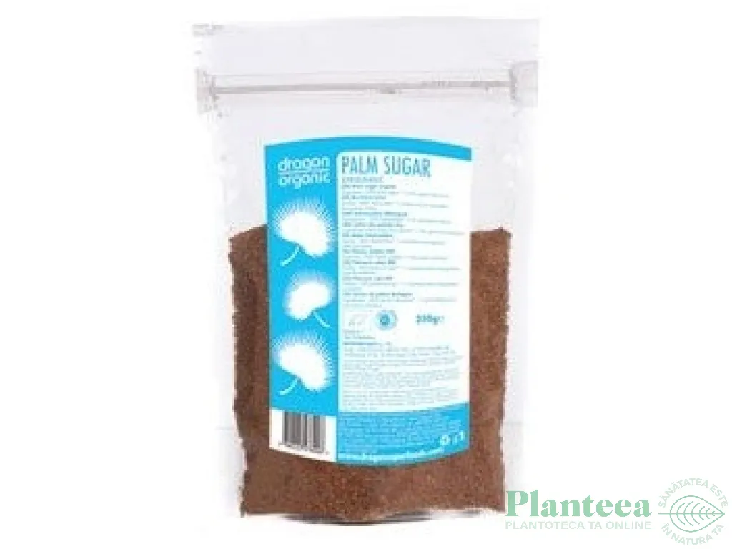 Zahar brun palmier bio 250g - DRAGON SUPERFOODS