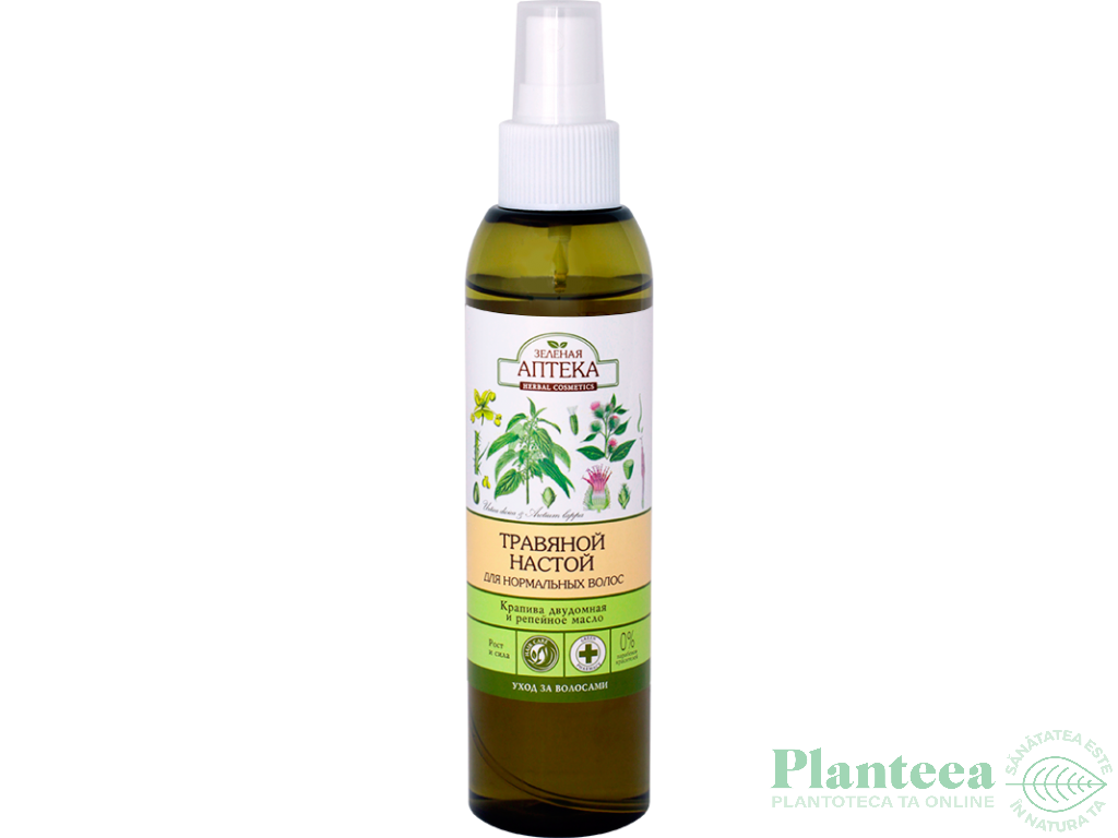 Spray par normal infuzie plante urzica brusture 150ml - ZELENAYA APTEKA