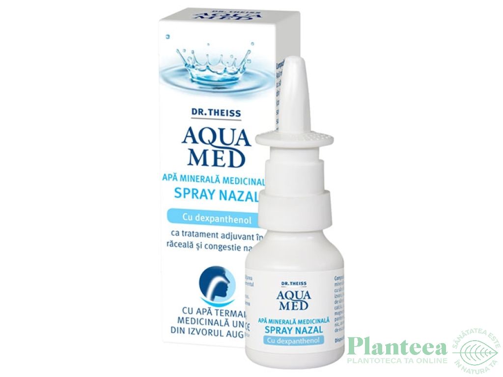 Spray nazal apa termala adulti AquaMed 20ml - DR THEISS