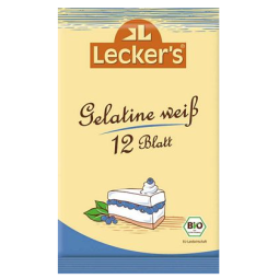 Gelatina porc 12foite bio 20g - LECKER`S