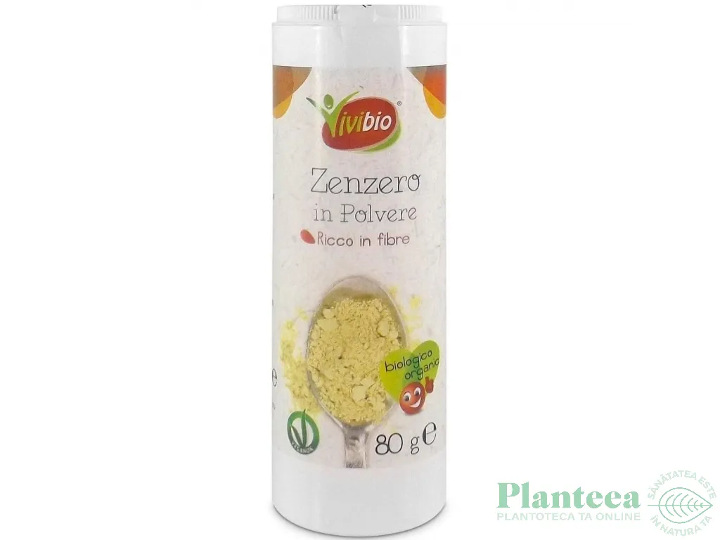 Condiment ghimbir macinat dozatoreco  80g - VIVIBIO