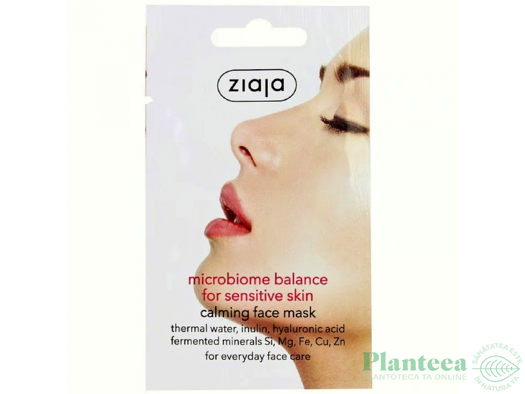 Masca calmanta ten sensibil Microbiome Balance 7ml - ZIAJA