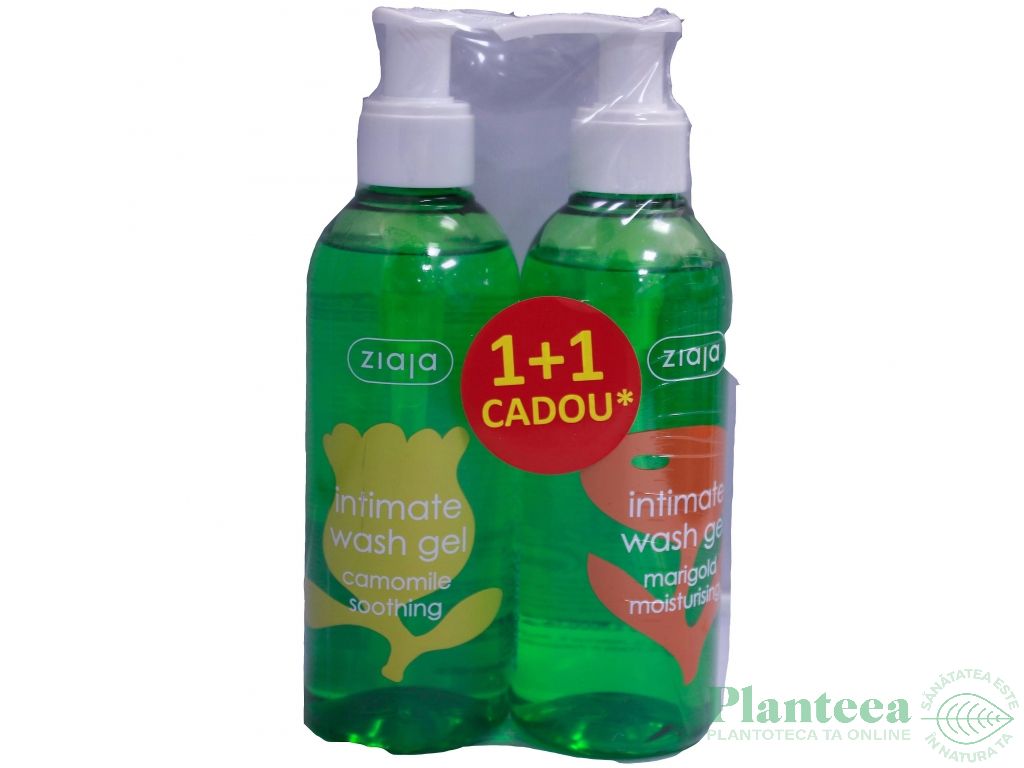 Oferta Intimate Wash Gel [galbenele 200ml+musetel 200ml] 2b - ZIAJA