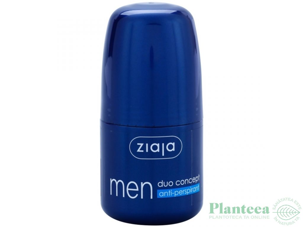 Antiperspirant roll on duo concept Men 60ml - ZIAJA