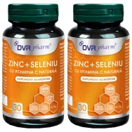 Set Zinc Seleniu C 2x30cps - DVR PHARM