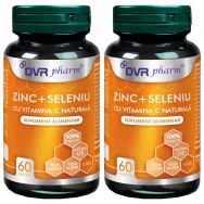 Set Zinc Seleniu C 2x60cps - DVR PHARM