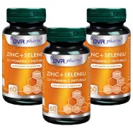Set Zinc Seleniu C 3x60cps - DVR PHARM