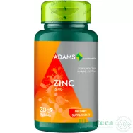 Zinc 15mg 1x30cp - ADAMS SUPPLEMENTS