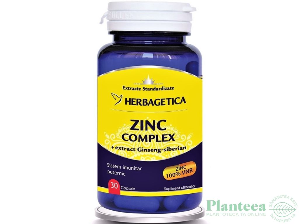 Zinc complex 30cps - HERBAGETICA