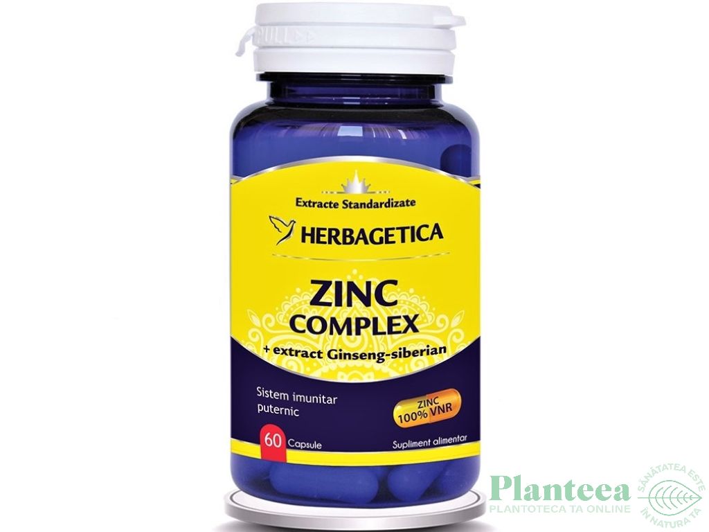 Zinc complex 60cps - HERBAGETICA