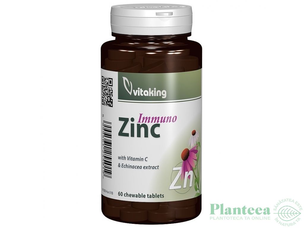 Immuno zinc C echinaceea 60cp - VITAKING