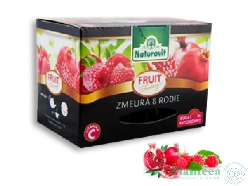 Ceai cu zmeura rodie Fantasy 15dz - NATURAVIT