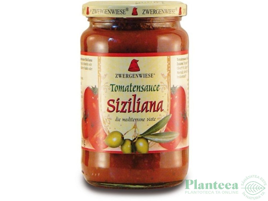 Sos tomat Siziliana eco 350g - ZWERGENWIESE