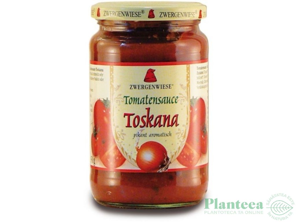 Sos tomat Toskana eco 350g - ZWERGENWIESE