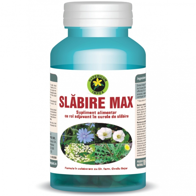 Slabire Max 60cps - HYPERICUM PLANT