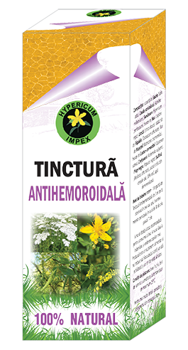 Tinctura Antihemoroidala 50ml - HYPERICUM PLANT