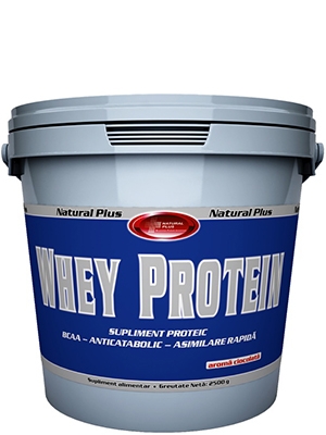 Pulbere proteica zer concentrat Whey pro 2,5kg - NATURAL PLUS