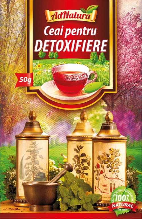 Ceai detoxifiere 50g - ADNATURA
