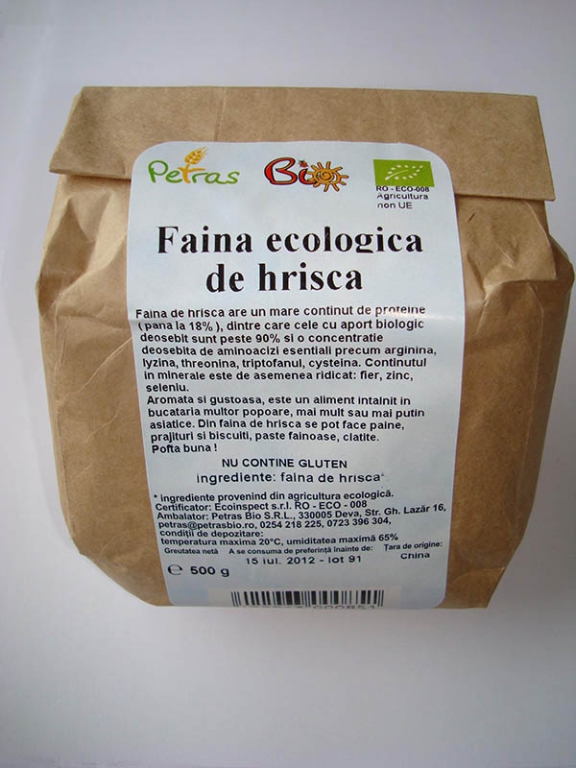 Faina hrisca 500g - PETRAS BIO