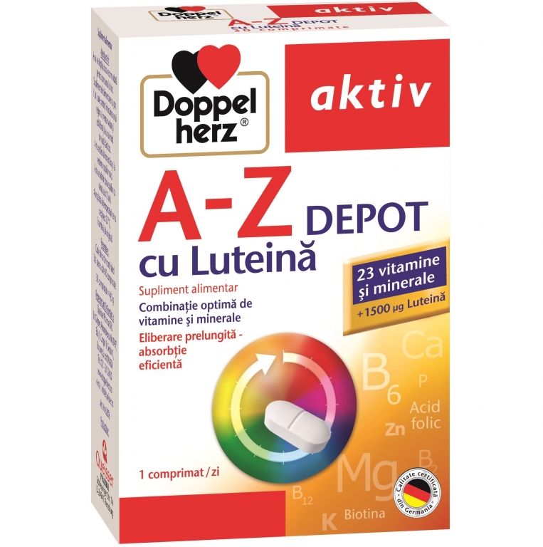 A Z Depot luteina 30cp - DOPPEL HERZ