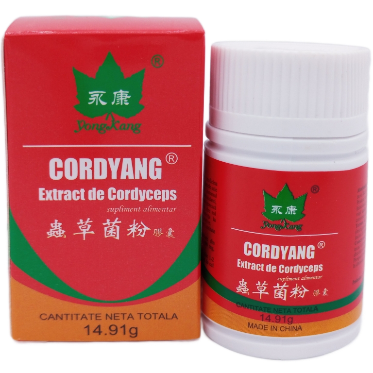 Cordyang extract cordyceps 30cps - YONG KANG