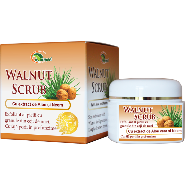 Scrub facial coji nuci aloe neem 40g - AYURMED
