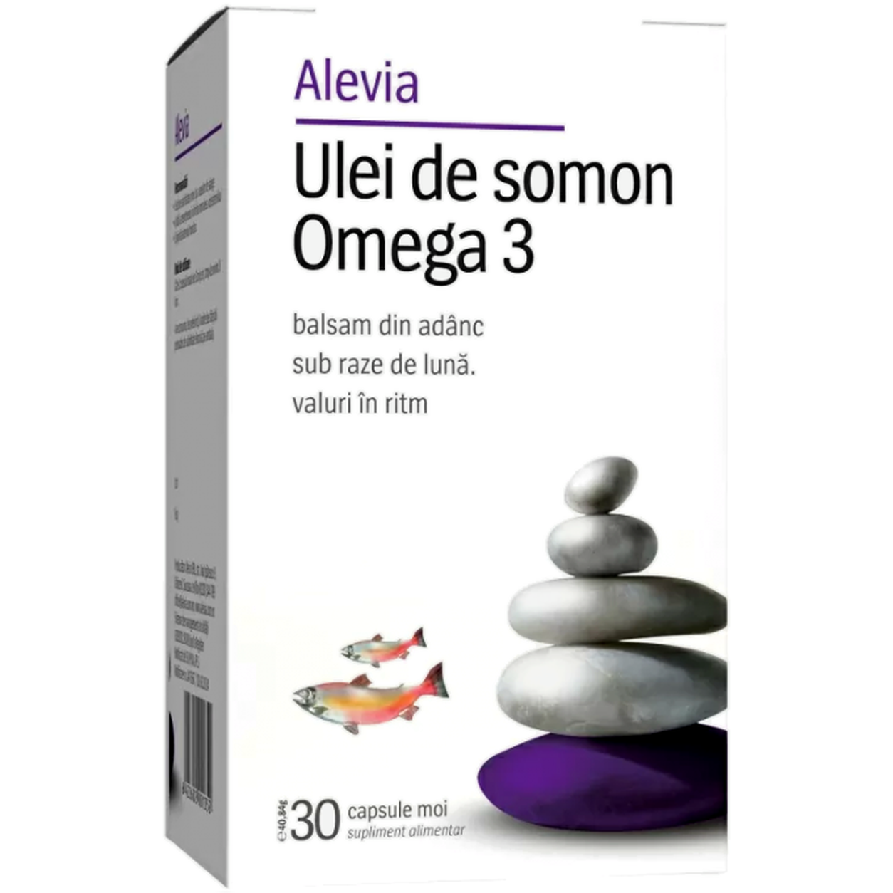 Ulei somon omega3 30cps - ALEVIA