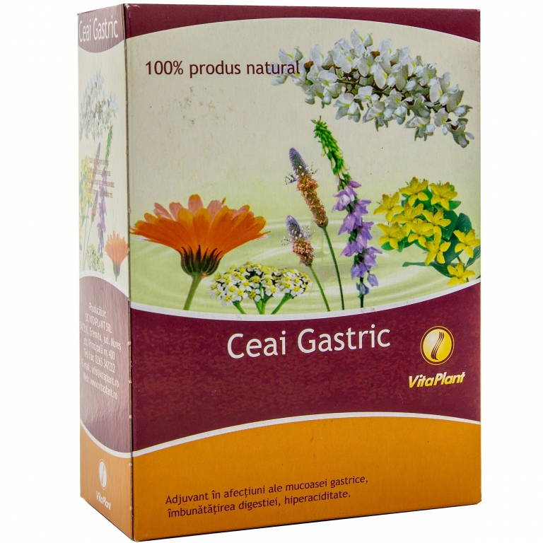 Ceai Gastric[ulcer Gastrita] 100g - Vitaplant