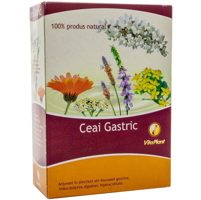 Ceai gastric[ulcer gastrita] 50dz - VITAPLANT
