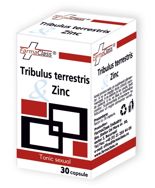 Tribulus terrestris Zn 30cps - FARMACLASS