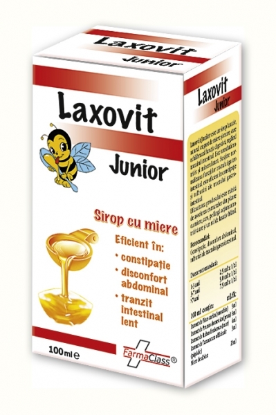 Sirop laxovit junior 100ml - FARMACLASS