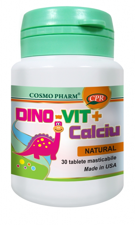 Dino multivitamine Ca copii 30cp - COSMO PHARM