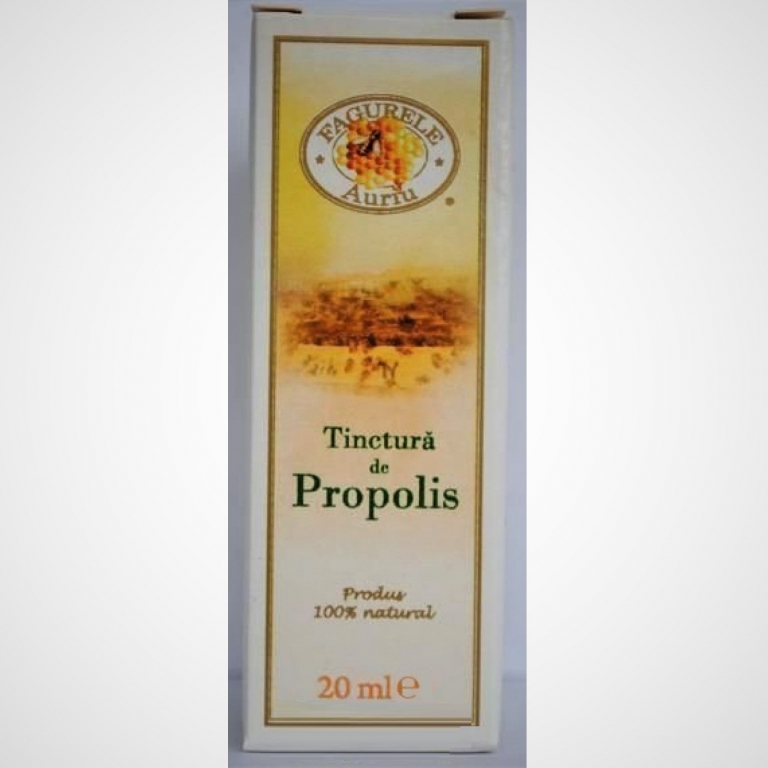 Tinctura propolis 30% 20ml - FAGURELE AURIU