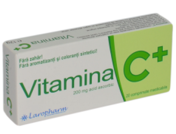 Vitamina C 200mg 20cp - LAROPHARM