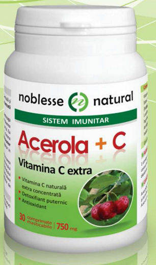 Acerola C 30cp - NOBLESSE NATURAL