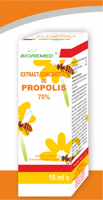 Extract moale propolis 70% 50ml - BIOREMED