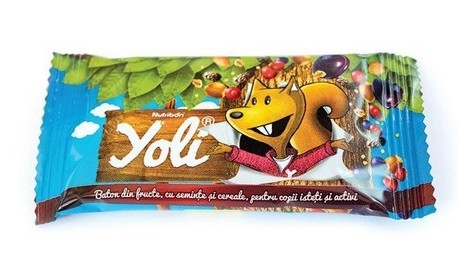 Baton fructe seminte cereale copii Yoli 30g - NUTRIBON
