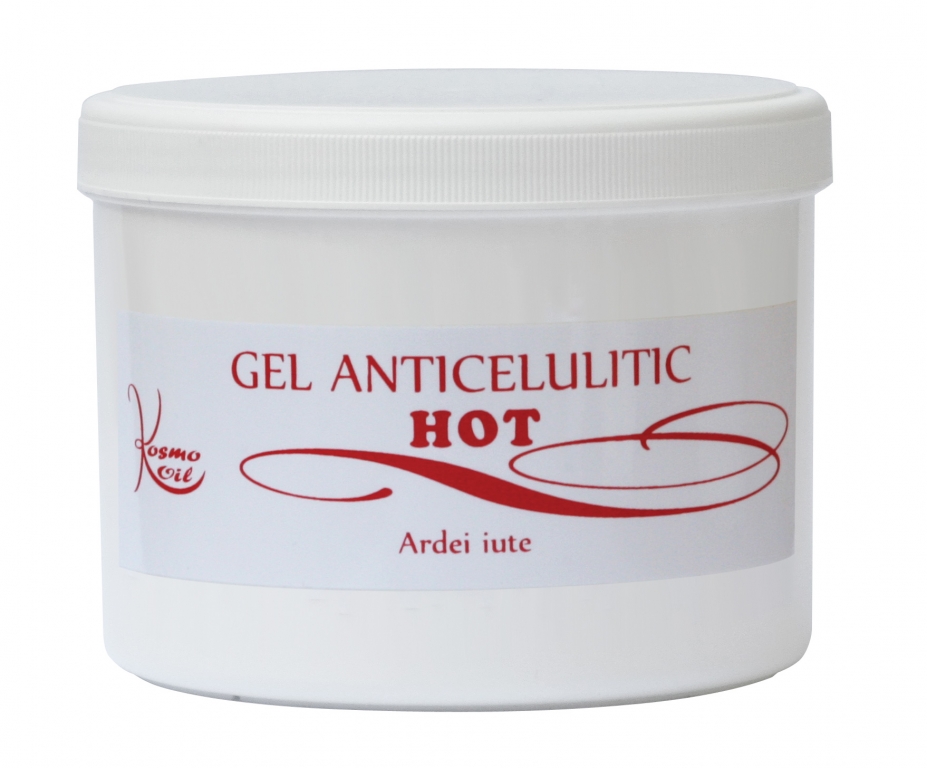Gel anticelulitic hot 500ml - KOSMO OIL