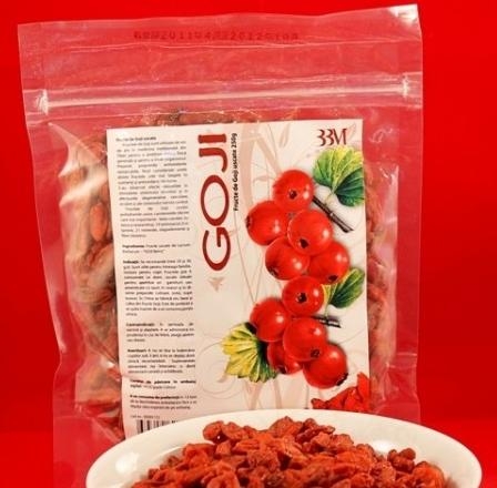 Goji fructe uscate 250g - BBM MEDICAL