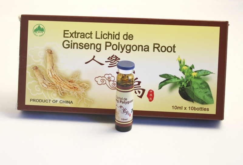 Ginseng polygona root 10fl - PINE BRAND