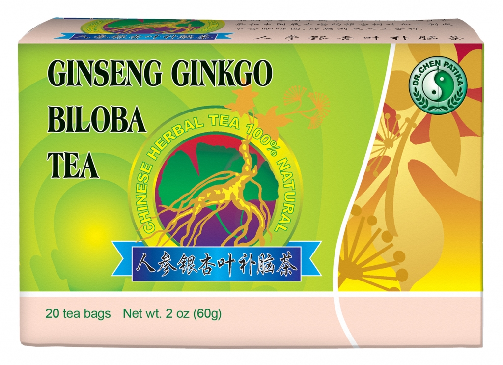 Ceai ginseng ginkgo biloba 20dz - DR CHEN PATIKA