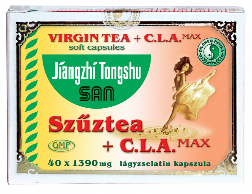 Capsula ceai virgin CLA max 40cps - DR CHEN PATIKA