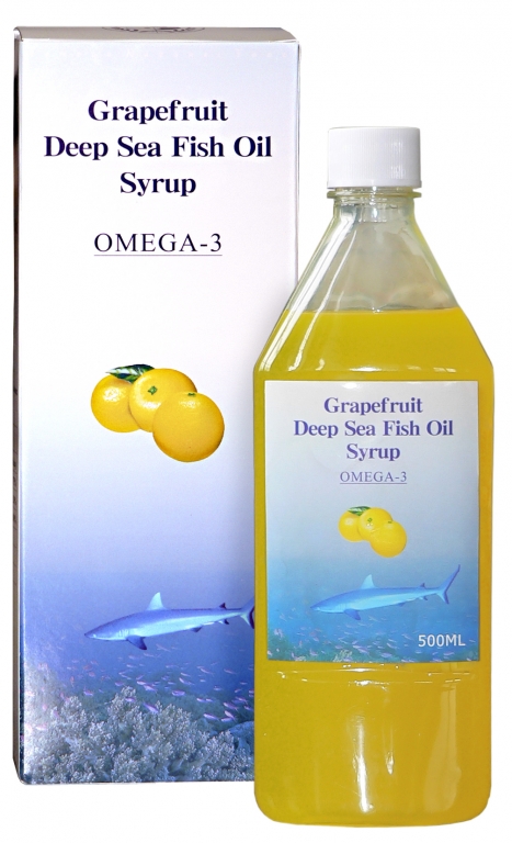 Sirop omega3 ulei peste grepfrut 500ml - DR CHEN PATIKA