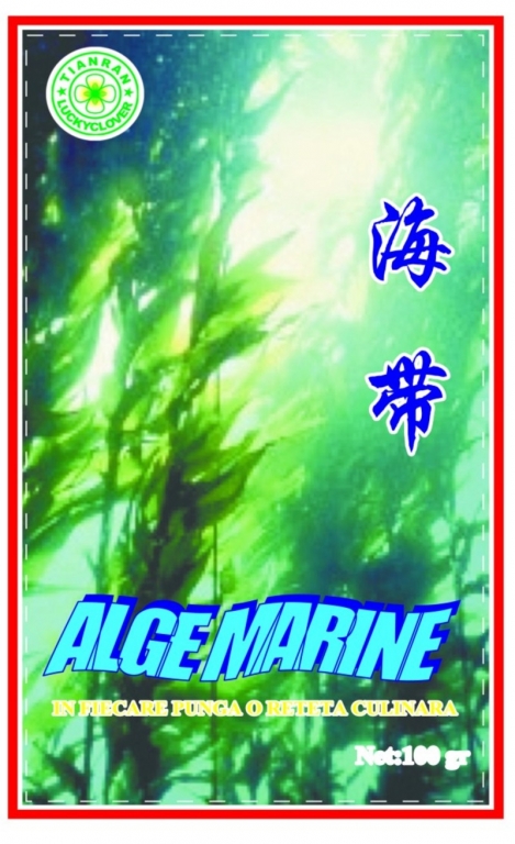 Alge marine uscate 100g - TIANRAN