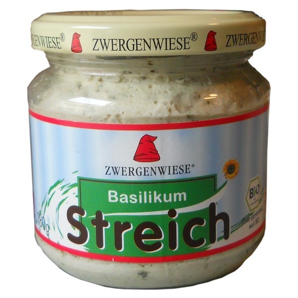 Pate vegetal fl soarelui busuioc eco 180g - ZWERGENWIESE