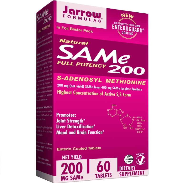 SAMe [S Adenosil metionina] 200mg 60cp - JARROW FORMULAS