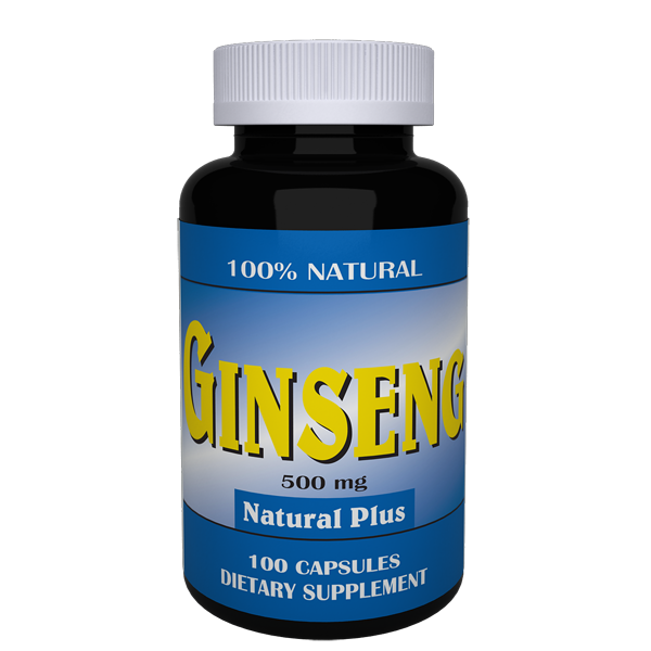 Ginseng korean 500mg 100cps - NATURAL PLUS